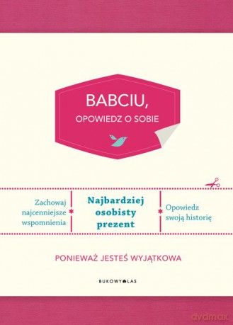 Babciu opowiedz o sobie - van Vliet Elma [KSIĄŻKA]