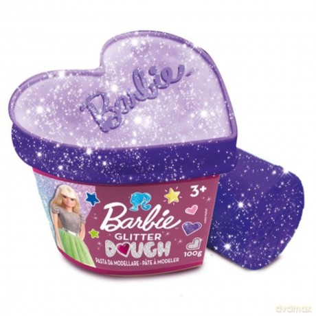 Barbie Brokatowe serduszko z ciastoliną 100g