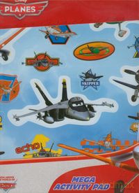 Disney Planes Naklejki mega activity pad