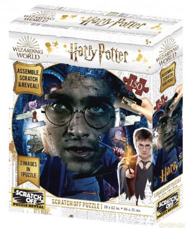 Harry Potter Magiczne puzzle-zdrapka Harry Potter poszukiwany 500 el.