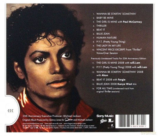Michael Jackson: Thriller (25th Anniversary) (Eco Style) [CD]