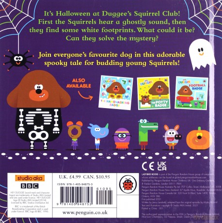 Hey Duggee: Duggee's Halloween [KSIĄŻKA]