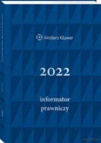 Informator Prawniczy 2022 Granatowy A5 [KALENDARZ]