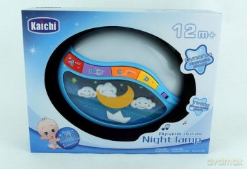 Lampka nocna z dźwiękiem i zmiennym światłem