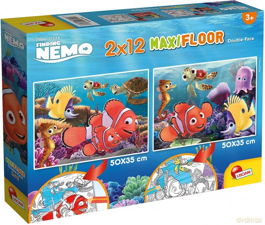Lisciani Puzzle Maxi Nemo 2X12 Obrazki