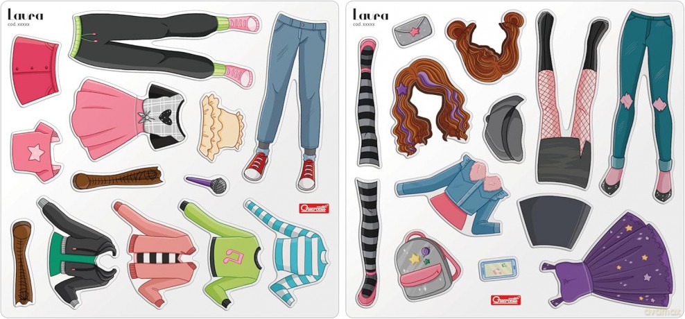 Magnetyczna moda Najlepsze przyjaciółki