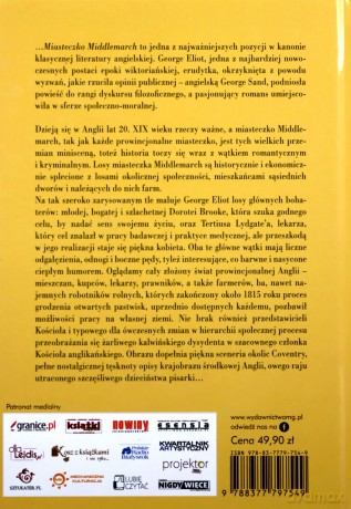 Miasteczko Middlemarch (Tom 1) - George Elliot [KSIĄŻKA]