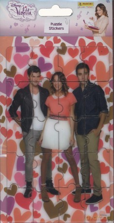 Naklejki puzzle Violetta