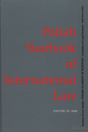 Polish Yearbook of International Law (Tom XL) [KSIĄŻKA]