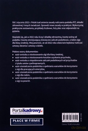 Polski Ład a wynagrodzenia 2022 - Mariusz Pigulski [KSIĄŻKA]