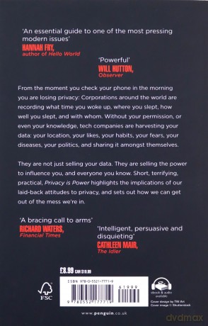 Privacy is Power - Carissa Veliz [KSIĄŻKA]