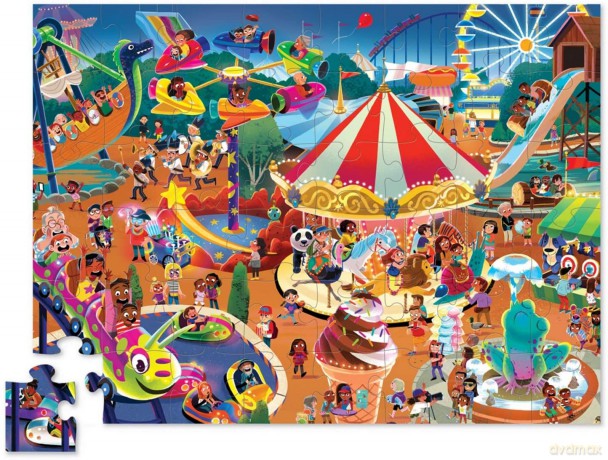 Puzzle 48 Dzień w Wesołym Miasteczku