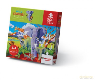 Puzzle 500 el. Dzikie safari
