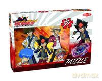 Puzzle Beyblade Giant pomarańczowe 35 el.