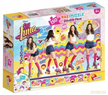 Puzzle dwustronne maxi 150 el. Soy Luna Roller Time