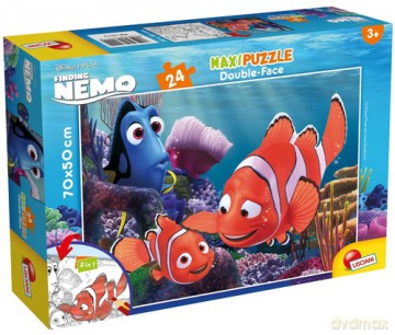 Puzzle dwustronne maxi Gdzie jest Nemo 24 el.