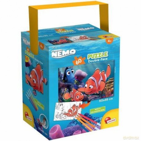Puzzle Dwustronne w tubie Mini Nemo 60 el.
