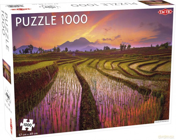 Puzzle Fields in Indonesia 1000 el.