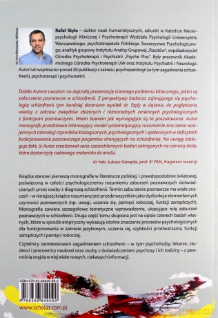 Schizofrenia a funkcjonowanie poznawcze - Rafał Styła [KSIĄŻKA]