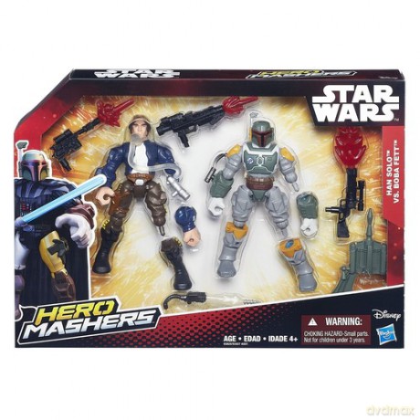 Star Wars: Hero Mashers Han Solo Kontra Boba Fett