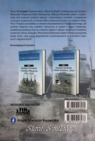 Stawiacz min ORP GRYF 1934-1939 (Tom 1) - Mariusz Borowiak [KSIĄŻKA]