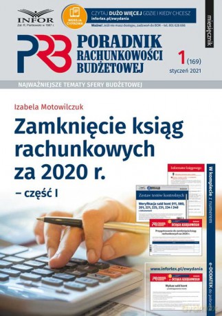 Zamknięcie ksiąg rachunkowych za 2020 r. Część 1 - Izabela Motowilczuk [KSIĄŻKA]