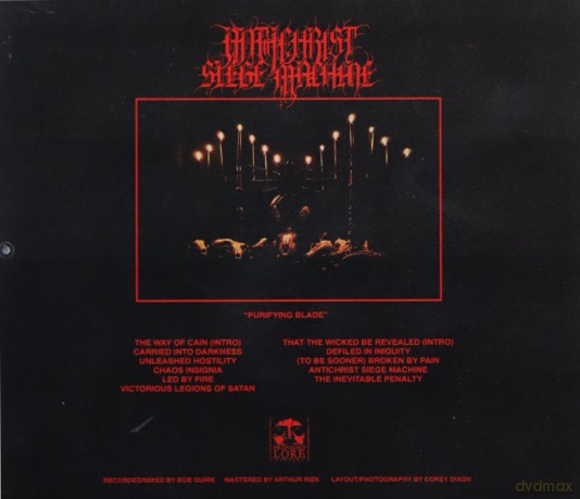Antichrist Siege Machine: Purifying Blade [CD]