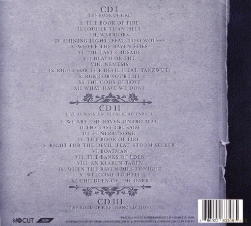 Mono Inc: The Book Of Fire Platinum Version [3CD]