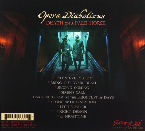 Opera Diabolicus: Death On A Pale Horse (digipack) [CD]