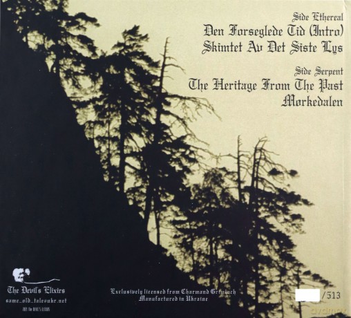 Tartaros: The Heritage From The Past [CD]