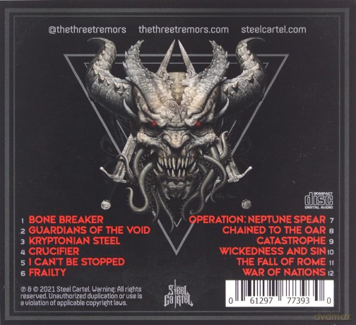 The Three Tremors: Guardians Of The Void (digipack) [CD]