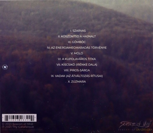 Thy Catafalque: Vadak [CD]