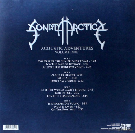 Sonata Arctica: Acoustic Adventures - Volume One [2xWinyl]