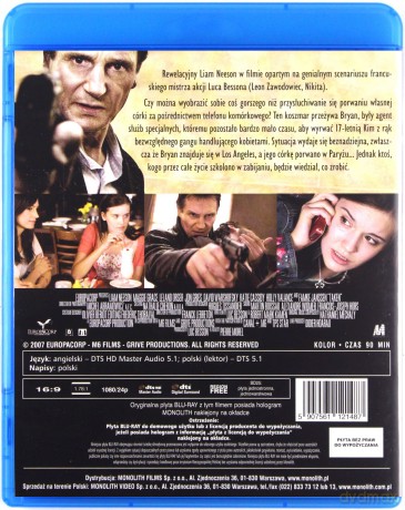 Uprowadzona 1-3 Pakiet [3xBlu-Ray]