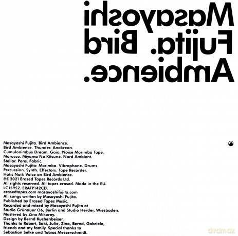 Masayoshi Fujita: Bird Ambience [CD]