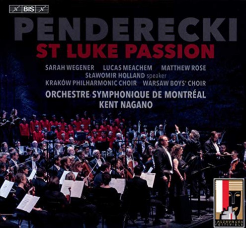 Krzysztof Penderecki: St Luke Passion [CD]
