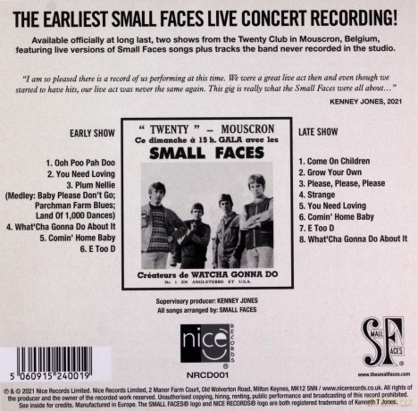 Small Faces: Live 1966 [CD]