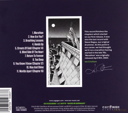 Saga: Marathon (digipack) [CD]
