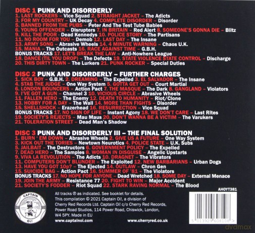 Punk And Disorderly - The Albums (The Sound Of Uk82) [3CD]