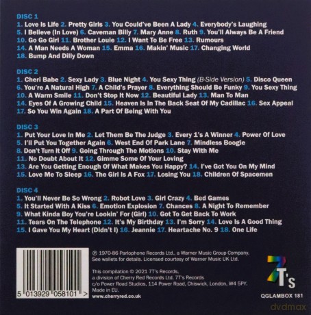 Hot Chocolate: Rak Singles [4CD]