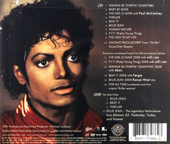 Michael Jackson: Thriller (25th Anniversary Edition) [CD]+[DVD]