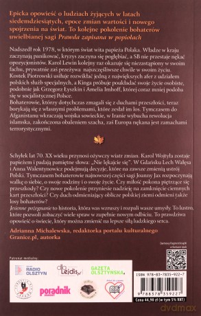 Duchy minionych lat (Tom 3) Jesienne pożegnanie - Joanna Jax [KSIĄŻKA]