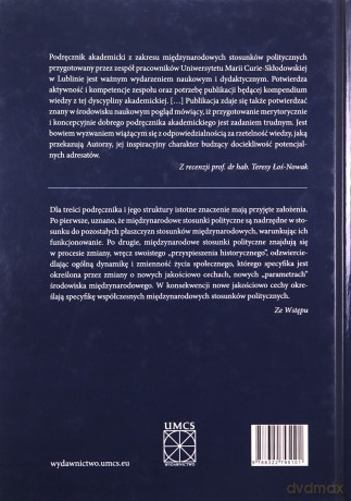 Międzynarodowe stosunki polityczne [KSIĄŻKA]