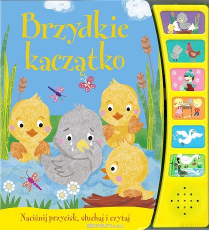 Brzydkie kaczątko. Naciśnij przycisk [KSIĄŻKA]