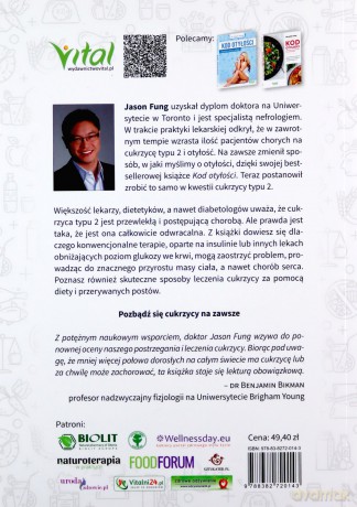Cukrzycę można wyleczyć - Jason Fung [KSIĄŻKA]