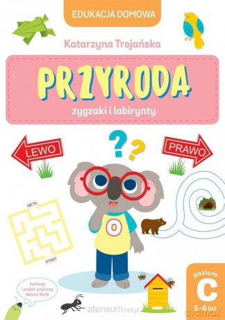 Edukacja domowa. Przyroda zygzaki i labirynty - Katarzyna Trojańska [KSIĄŻKA]