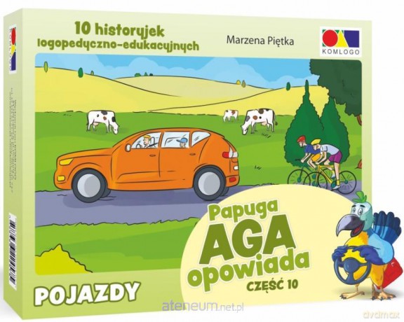 Historyjki obrazkowe. Papuga Aga opowiada cz.10 [KSIĄŻKA]