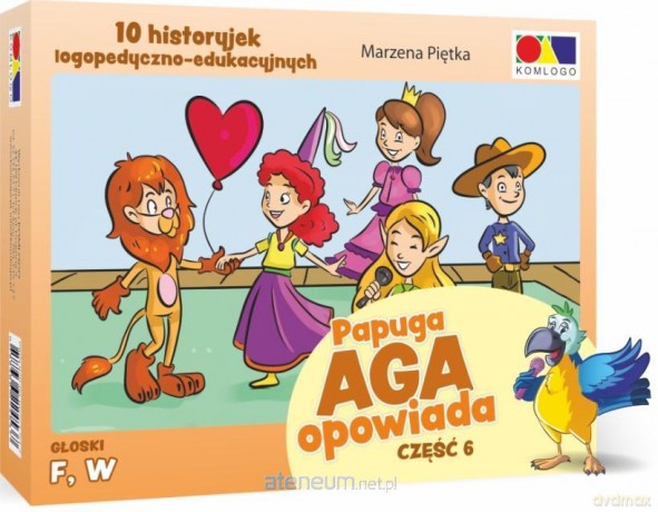 Historyjki obrazkowe. Papuga Aga opowiada cz.6 [KSIĄŻKA]