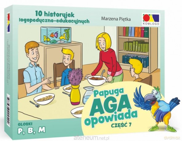Historyjki obrazkowe. Papuga Aga opowiada cz.7 [KSIĄŻKA]