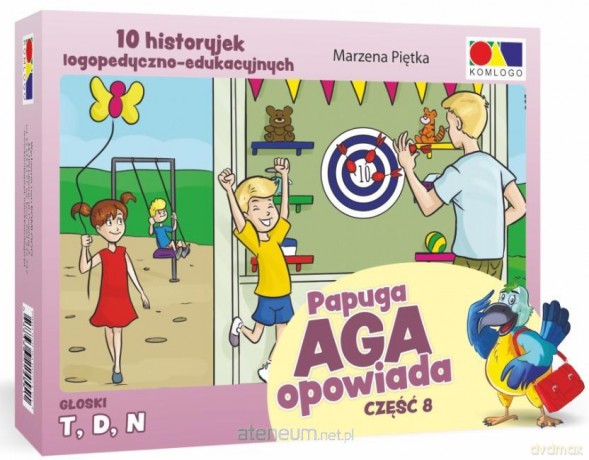 Historyjki obrazkowe. Papuga Aga opowiada cz.8 [KSIĄŻKA]